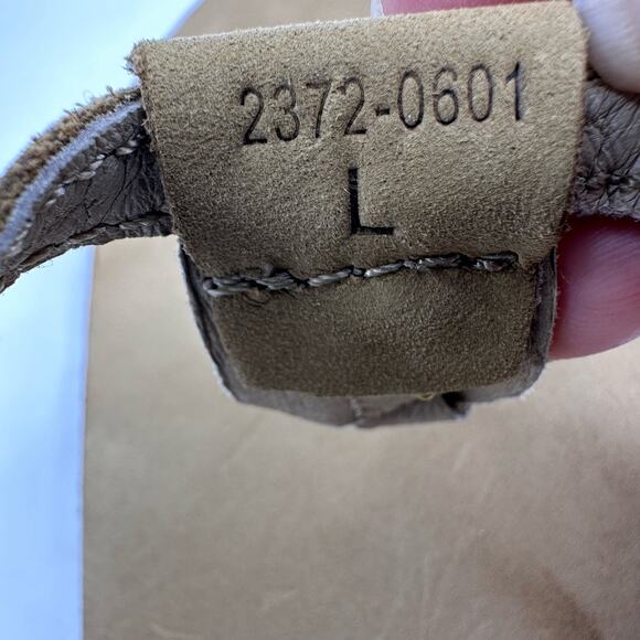 Rainbow T-Street Womens Thong Sandals Sz Large Braided Strap Ankle Strap Buckle - Picture 8 of 10